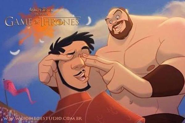 Oberyn and the Mountain