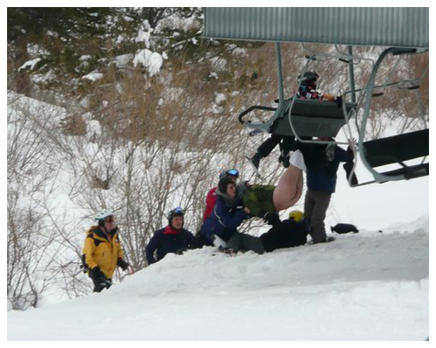 Ski Lift Accident