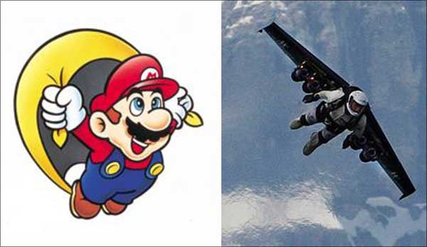 Super Mario Cape - French Jet Pack