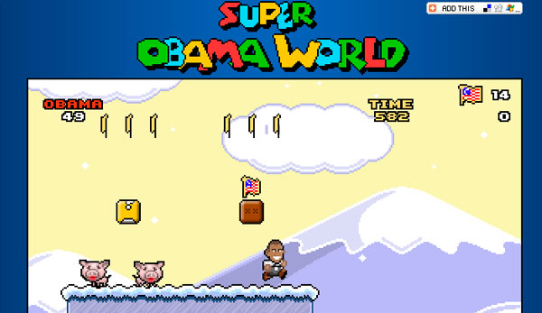 Mario was never elected to be President. +1 Up To Obama