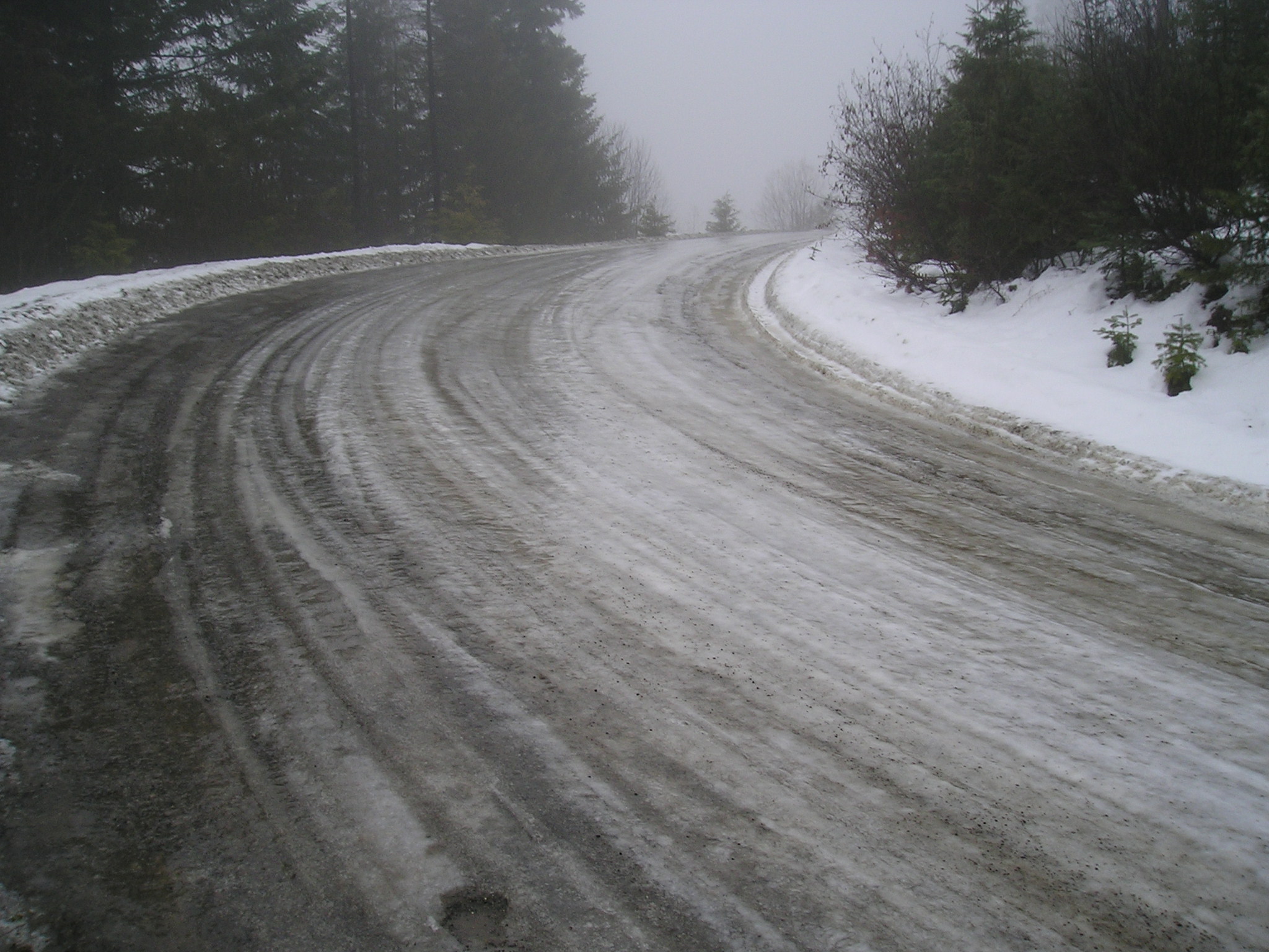 Real ice roads, just about flew off.