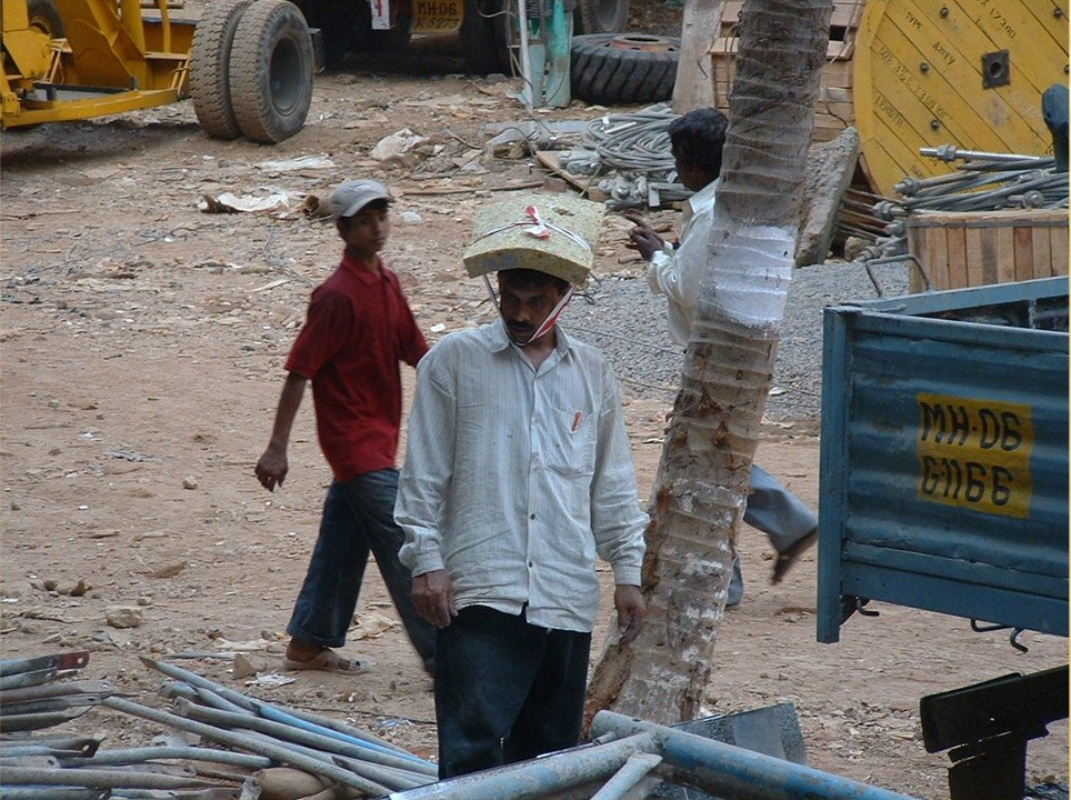 9th Place: The Construction Site Worker