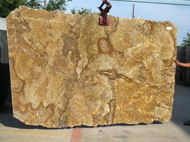Dallas residents think Jesus is in this slab of granite, whaddya think?