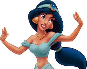 Princess Jasmine Cartoon: Aladdin