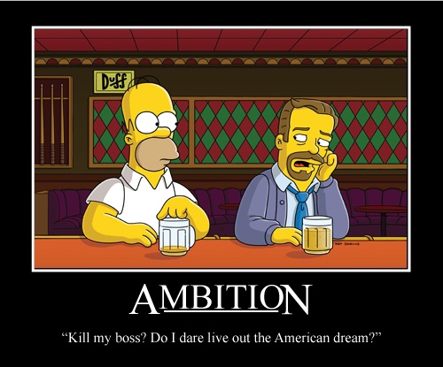 Homer Simpson's Motivational Posters