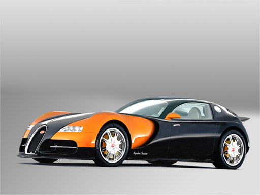 Front Engine Bugatti and Veyron GTR???