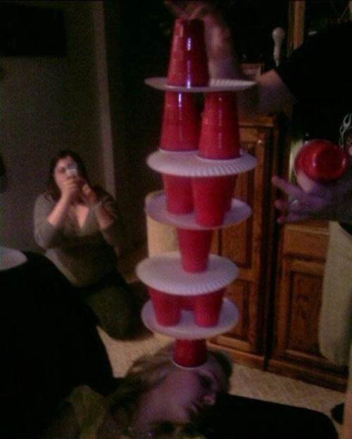 Drunk stacking