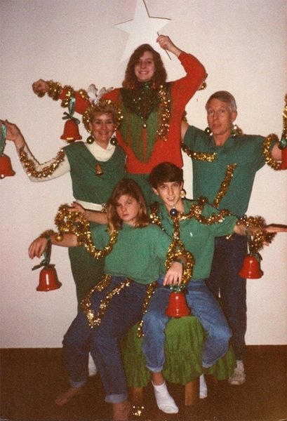 Strange Family Christmas Photos