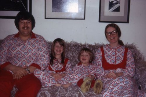 Strange Family Christmas Photos