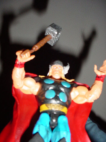Thor Rolls A Fat One!