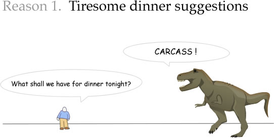 9 Reasons Not To Date A T-Rex