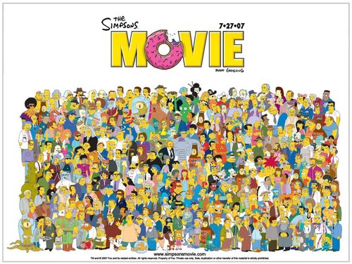 Where's Bart, Lisa, Homer, and Marge?