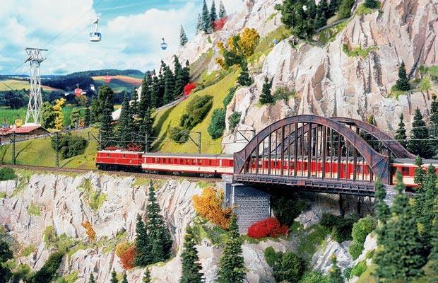 The world's largest model train set.