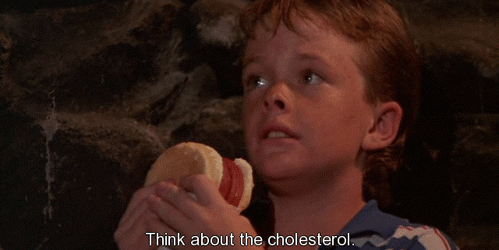 troll 2 gif - Think about the cholesterol.