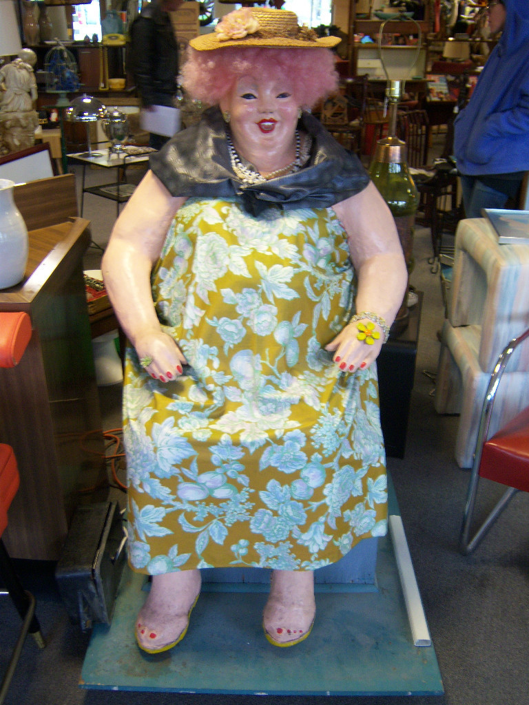 1960's "LAUGHING SALLY" LIFE SIZE ANIMATED ARCADE FIGURE - $25,000.00 