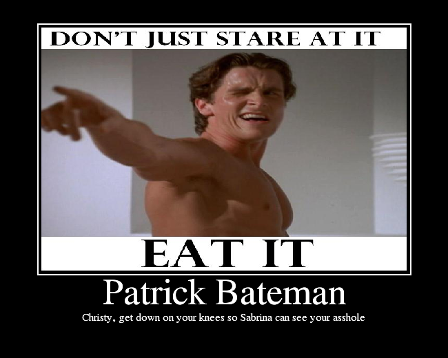 Patrick Bateman. 