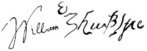 The world's most expensive autograph is that of William Shakespeare.

There are only six known authenticated copies of his autograph, one on a conveyance for a house in London, one on a deposition in a legal case, one on his mortgage papers, and three in his will, all are held in institutions.

Should one of William Shakespeare's autographs eve