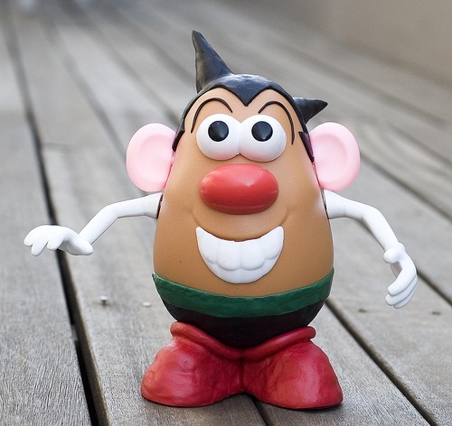 The many faces of Mr. Potato Head