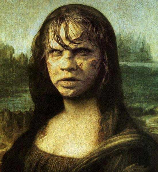 Monsters in classic paintings