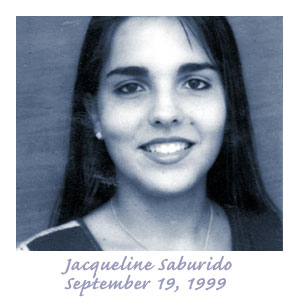 This is Jacqueline Saburido on September 19, 1999 ..