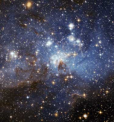 Star Forming Region LH95 in Large Magellanic Cloud