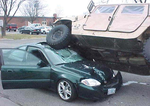 Wierd Car Accidents
