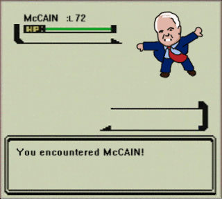 This is pretty much how the presidential election would have gone on a game boy.