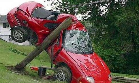 Crazy Car Crash Photos