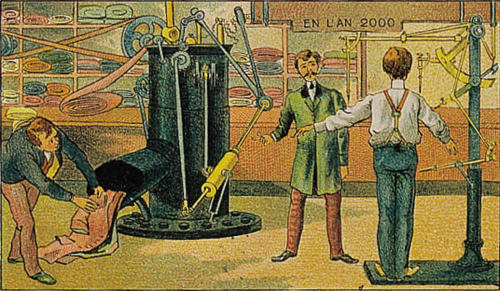 1910 French artists depiction of 2000