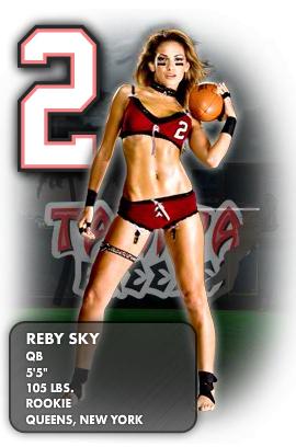 NY Giants Girl Ms. Reby Sky