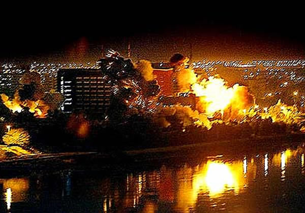 March 21, 2003, Freeing the Shit Out of Baghdad