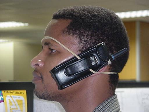 Hands free cell phone for only eight cents