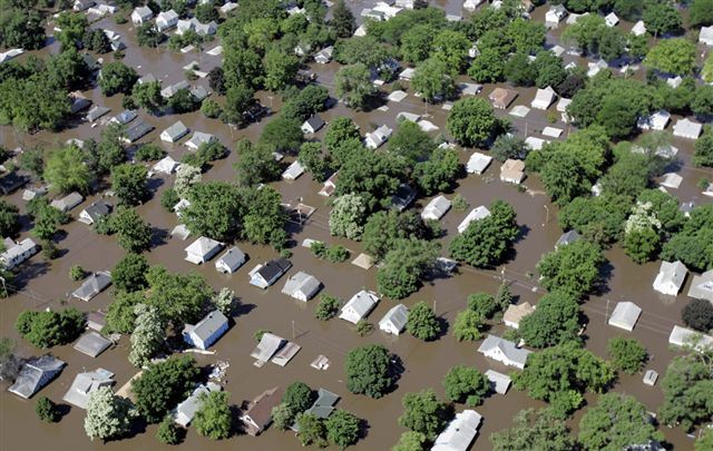 Where were all the looters stealing high-end tennis shoes, cases of beer and television sets?  