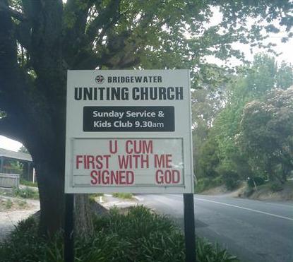 Church Sign Fails
