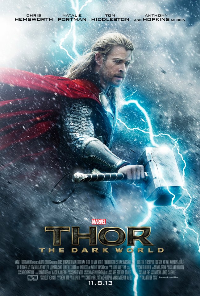 First Poster for 'Thor: The Dark World'.