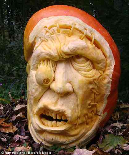Badass Pumpkin Sculptures