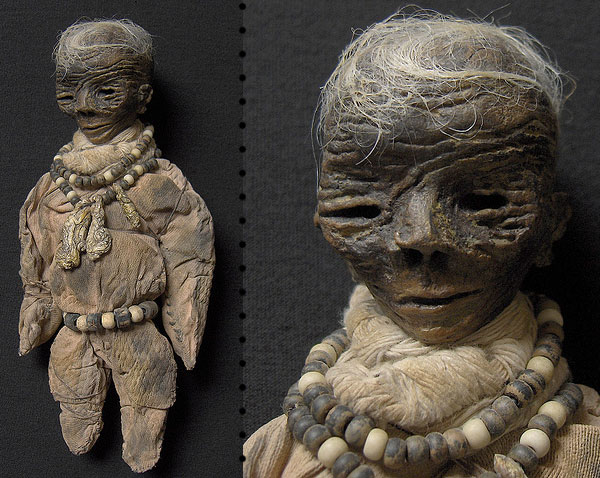 Creepy Mummy dolls by Shain Erin