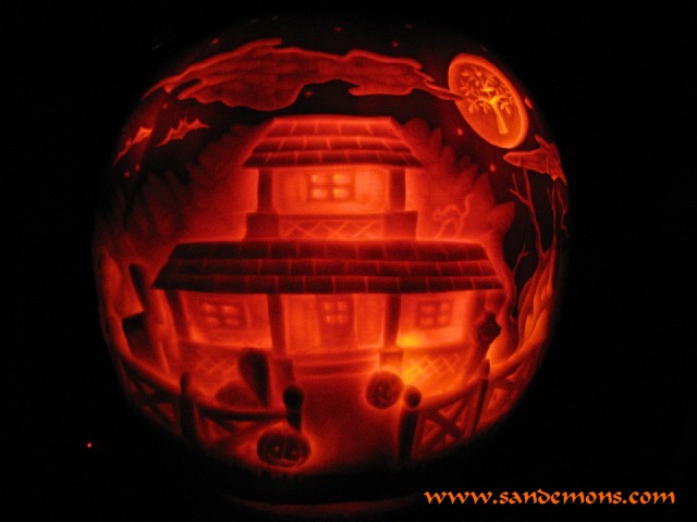 Extreme Pumpkin Carvings