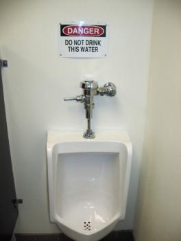 Funny Urinal Signs - Gallery