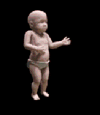 Animated dancing baby