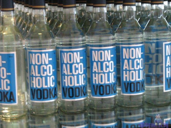 Non alcoholic vodka.