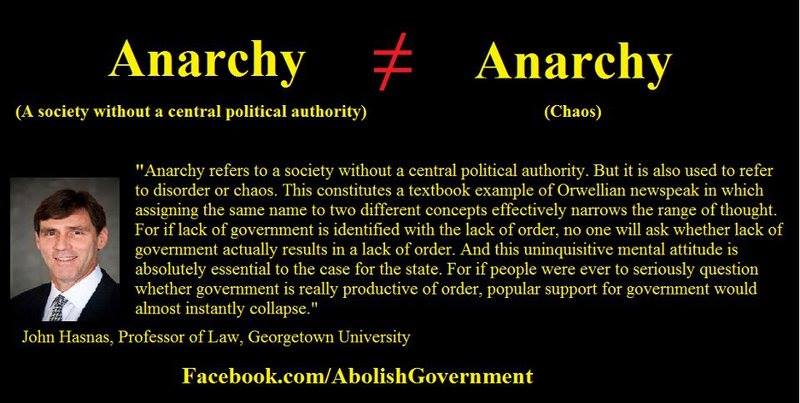 This is for everyone who doesn't know that actual definition of anarchy.