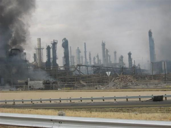 refinery explosion