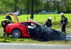 expensive cars totalled
