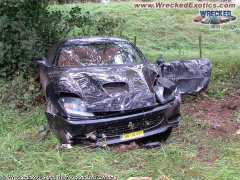 expensive cars totalled