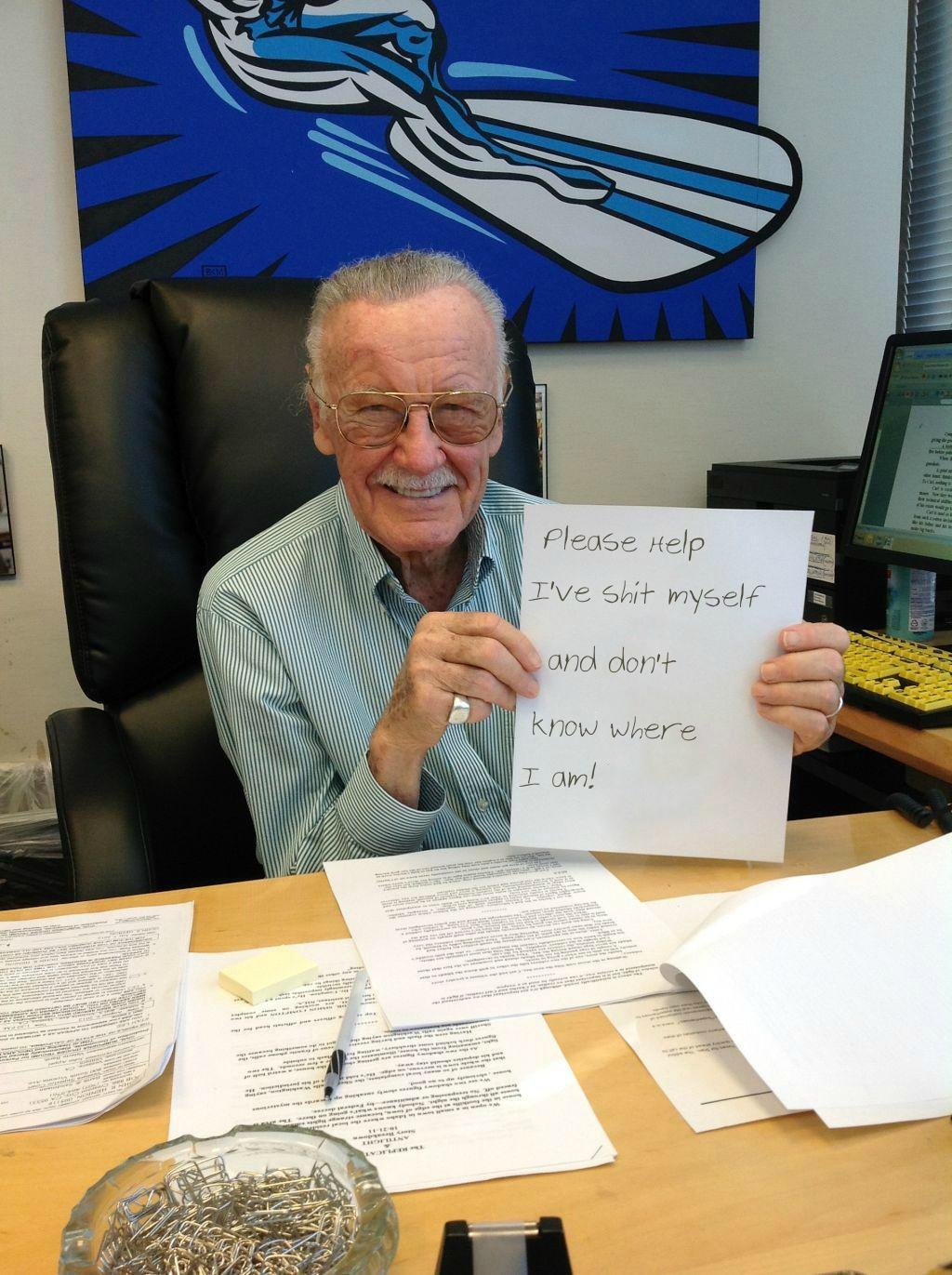 I found this www.stanleesaid.com and just couldn't resist