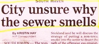 funny headlines - South Haven City unsure why the sewer smells By Kristin Hay Hp Conoscondore Stickland said he will discuss the strategy of putting a nontox smoke into the sewer Sect the that the offensive casemanat South Hayfy The tests