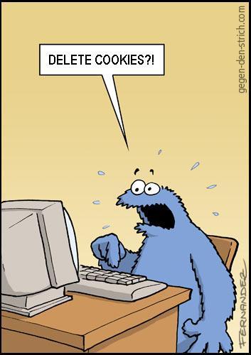Never delete your cookies