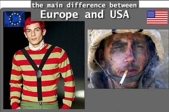 The Main difference between Europe and USA