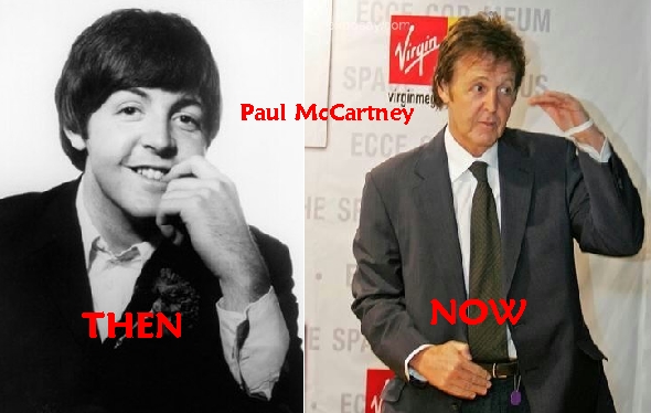 Celebrities - Then and Now